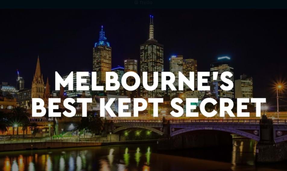 Melbourne is magic in the middle.